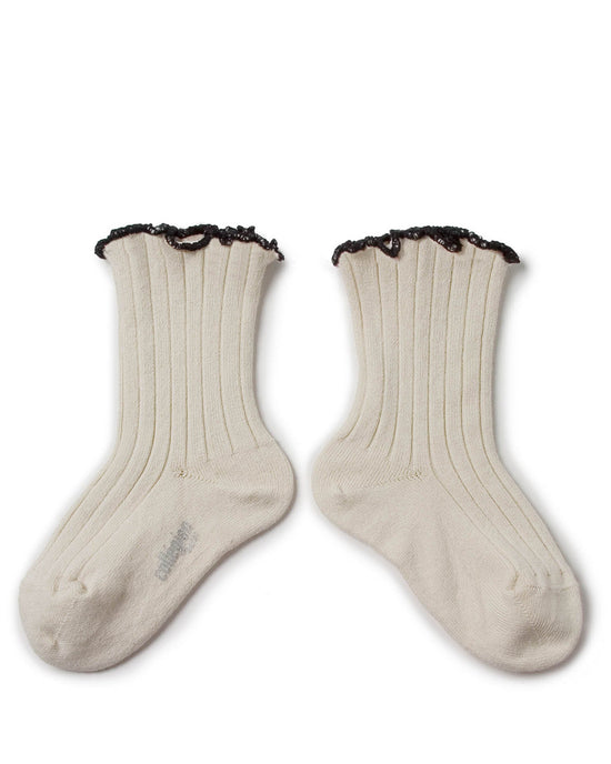 Little collégien accessories delphine ankle socks in doux agneaux