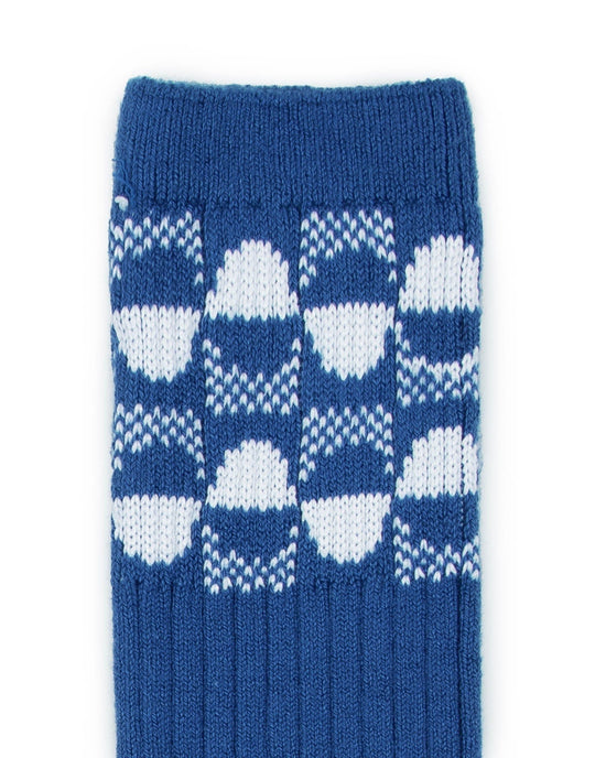 Little collégien accessories dominique knee socks in bleu saphir