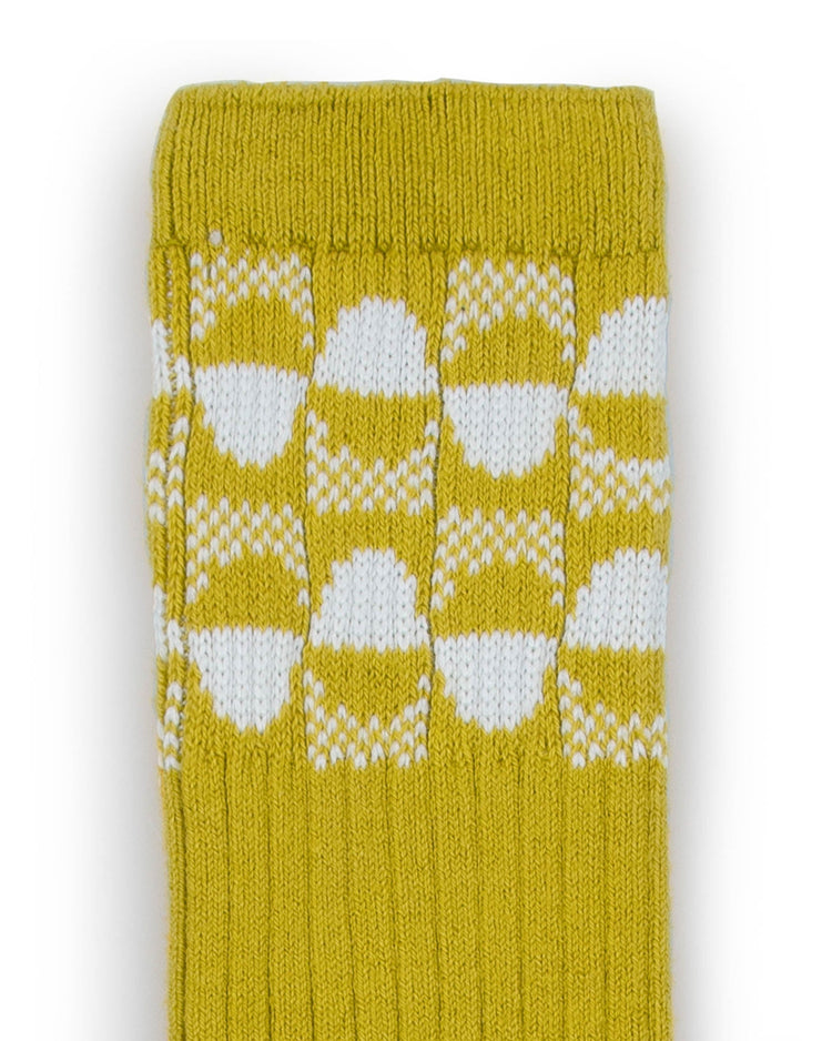 Little collégien accessories dominique knee socks in kiwi doré