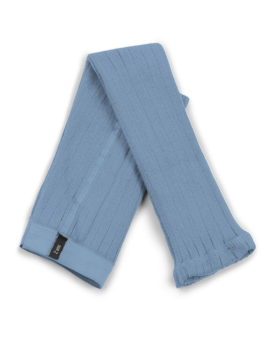 Little collegien accessories maxence footless tights in bleu azur