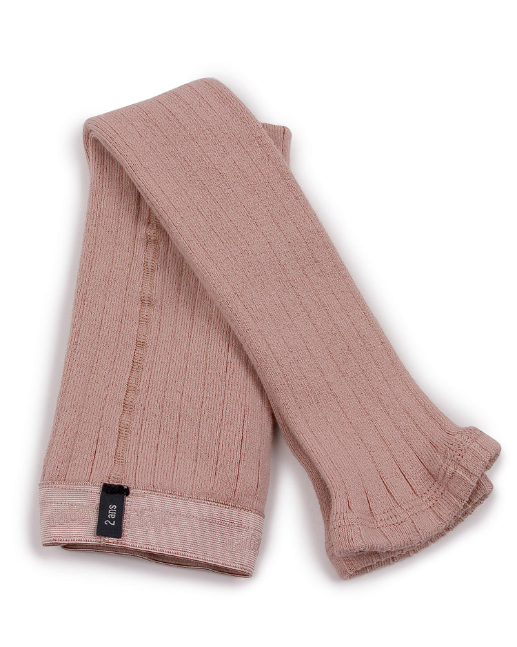 Little collegien accessories maxence footless tights in vieux rose