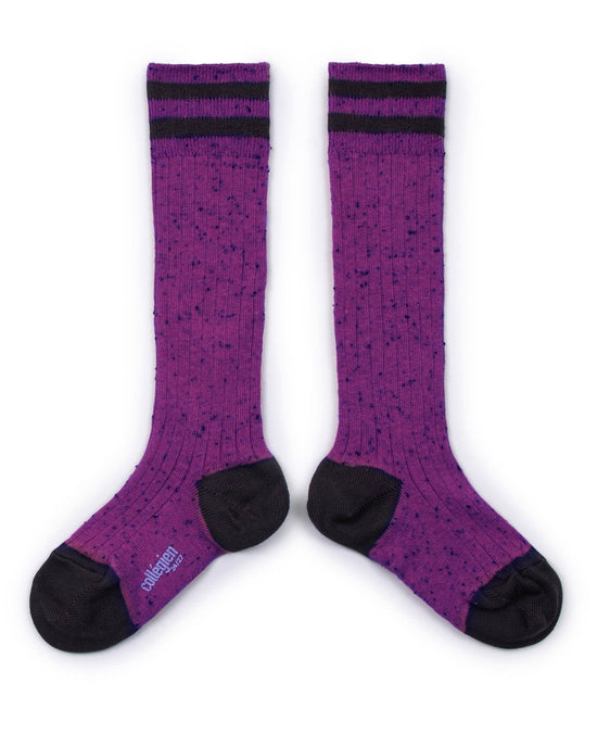 Little collégien accessories noa knee socks in cyclamen
