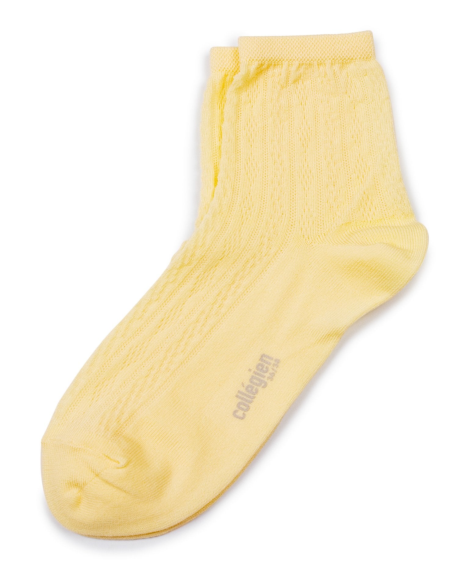 Little collegien accessories pointelle ankle socks in vanille