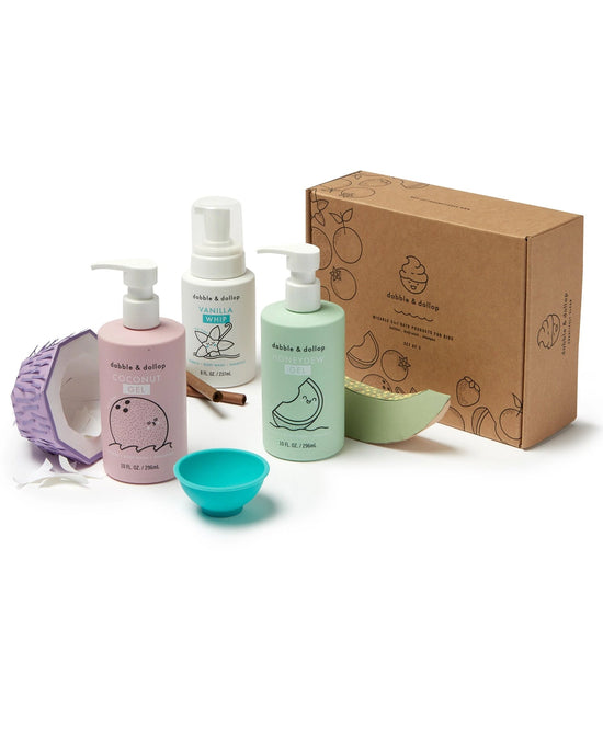Little dabble & dollop room day at the beach bath kit
