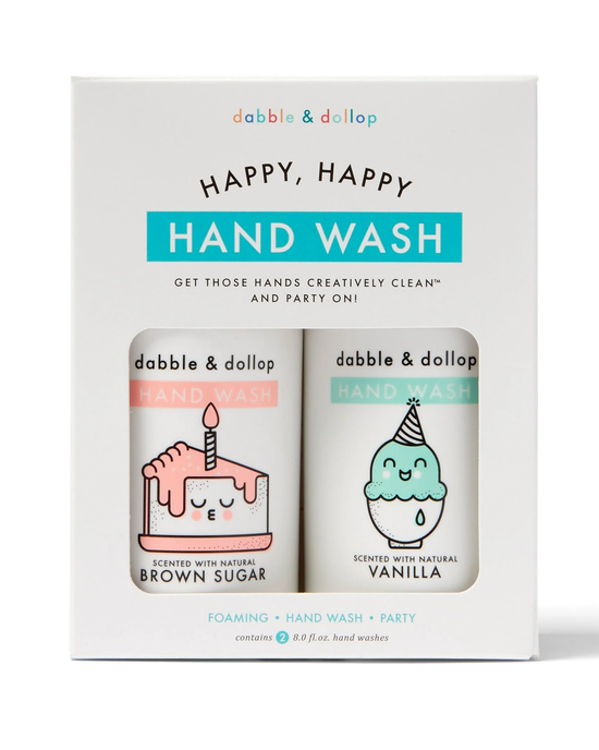 Little dabble & dollop room happy happy handwash kit