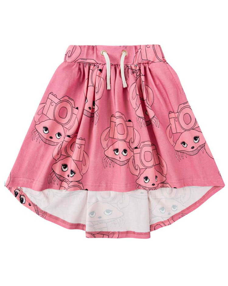 Little dear sophie kids crabi pink midi skirt