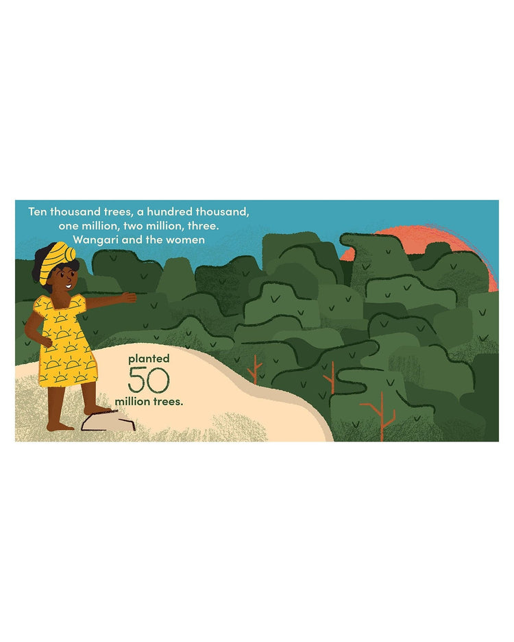 Little gibbs smith play little naturalists:wangari maathai planted trees