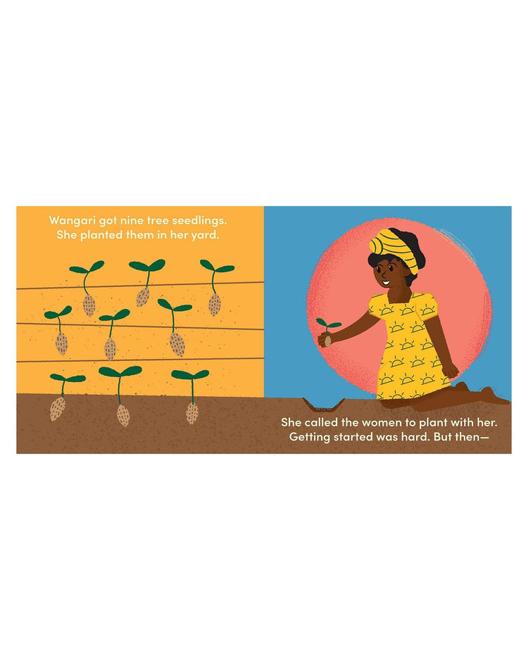 Little gibbs smith play little naturalists:wangari maathai planted trees