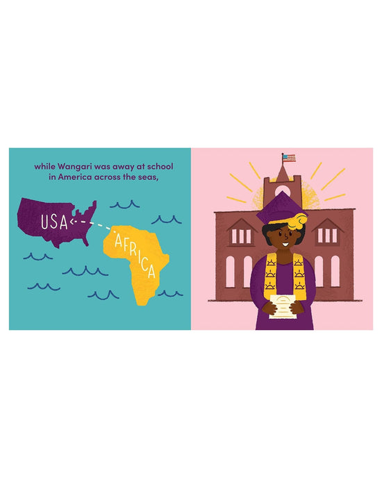 Little gibbs smith play little naturalists:wangari maathai planted trees
