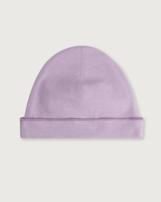 Little gray label baby accessories baby beanie in purple haze