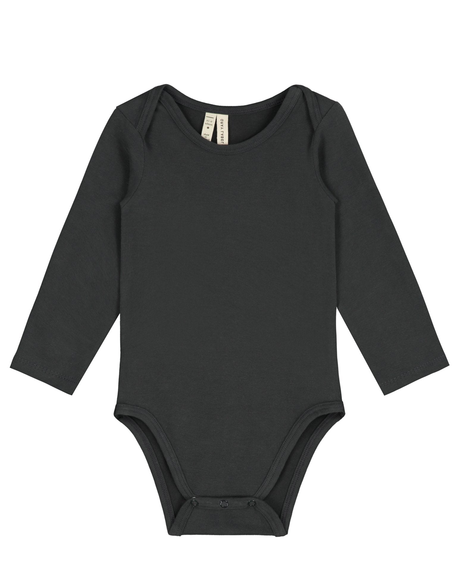 Gray long sleeve sales onesie