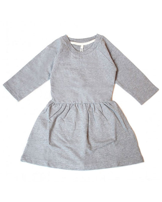dress in grey melange