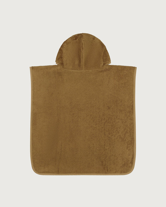 Little gray label room one size hooded towel in peanut