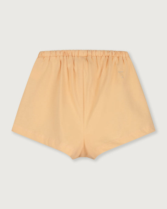 Little gray label girl oversized shorts in apricot