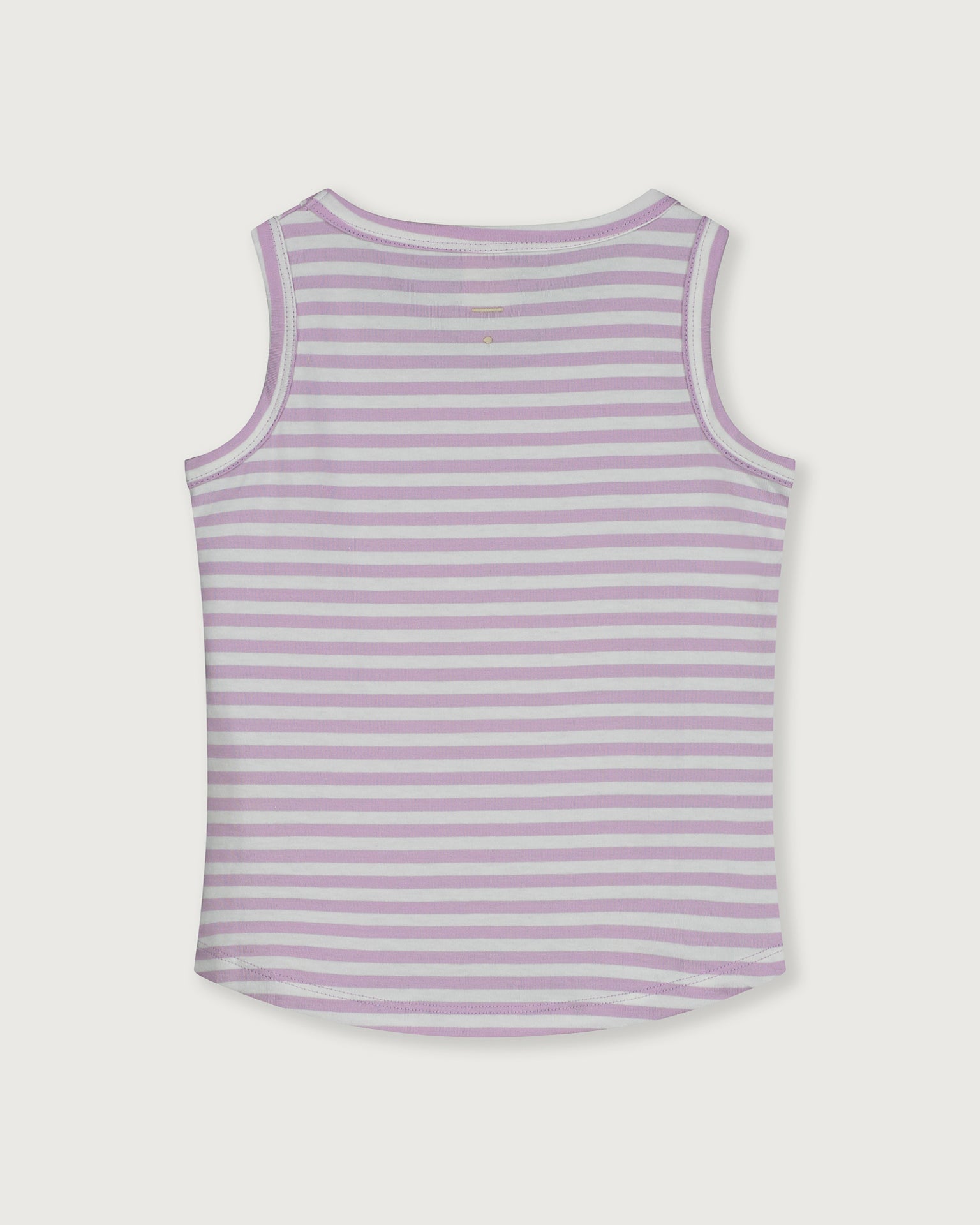 Little gray label girl tank top in purple haze + off white