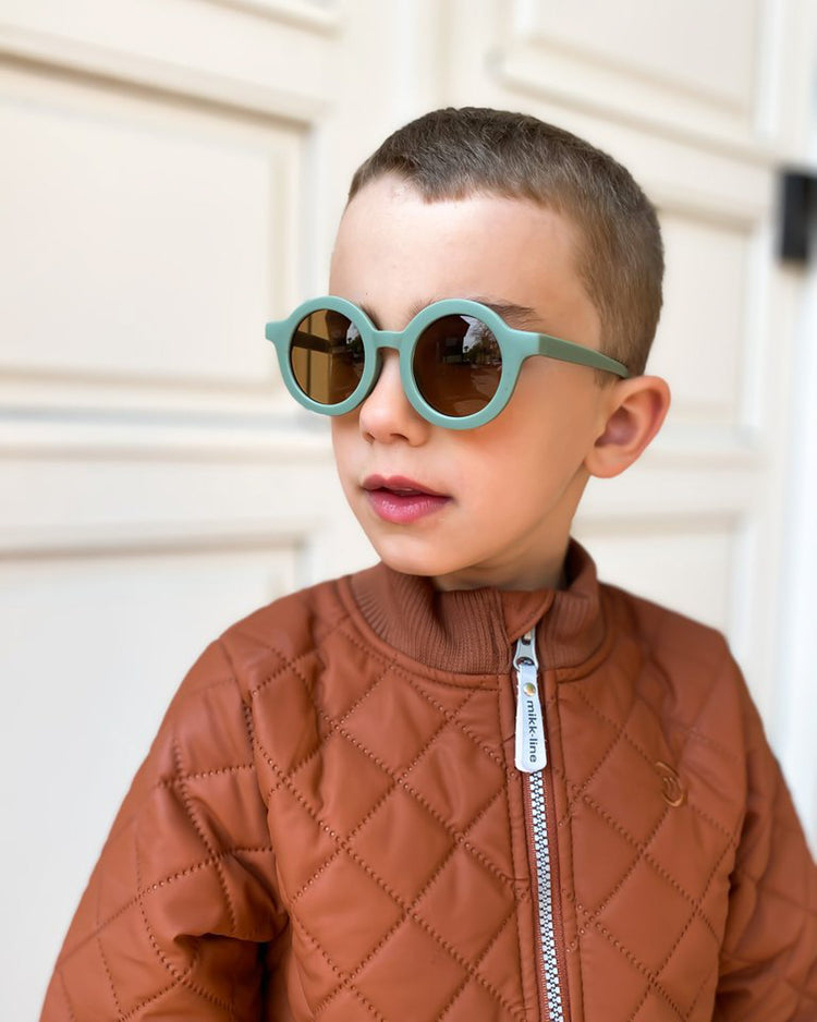 Little grech + co accessories sustainable sunglasses in fern