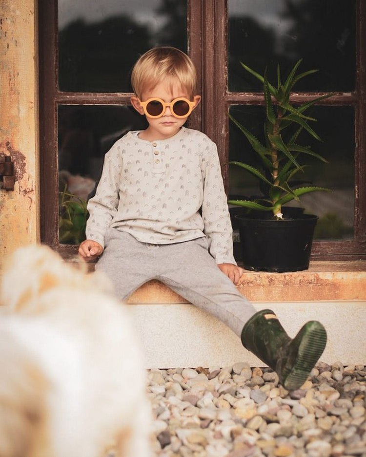 Little grech + co accessories sustainable sunglasses in golden