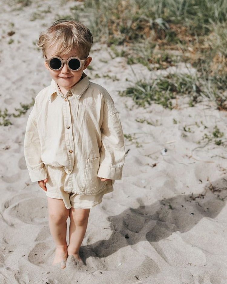 Little grech + co accessories sustainable sunglasses in stone