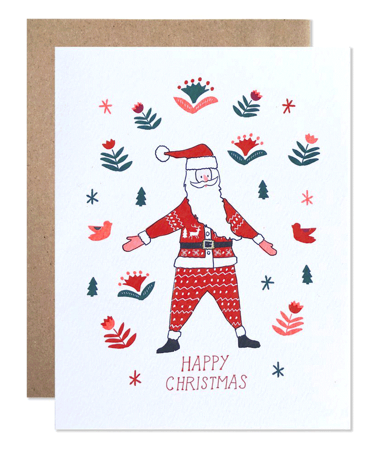 Little hartland brooklyn paper+party happy christmas card