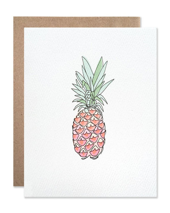 Little hartland brooklyn paper+party Neon Pineapple Card