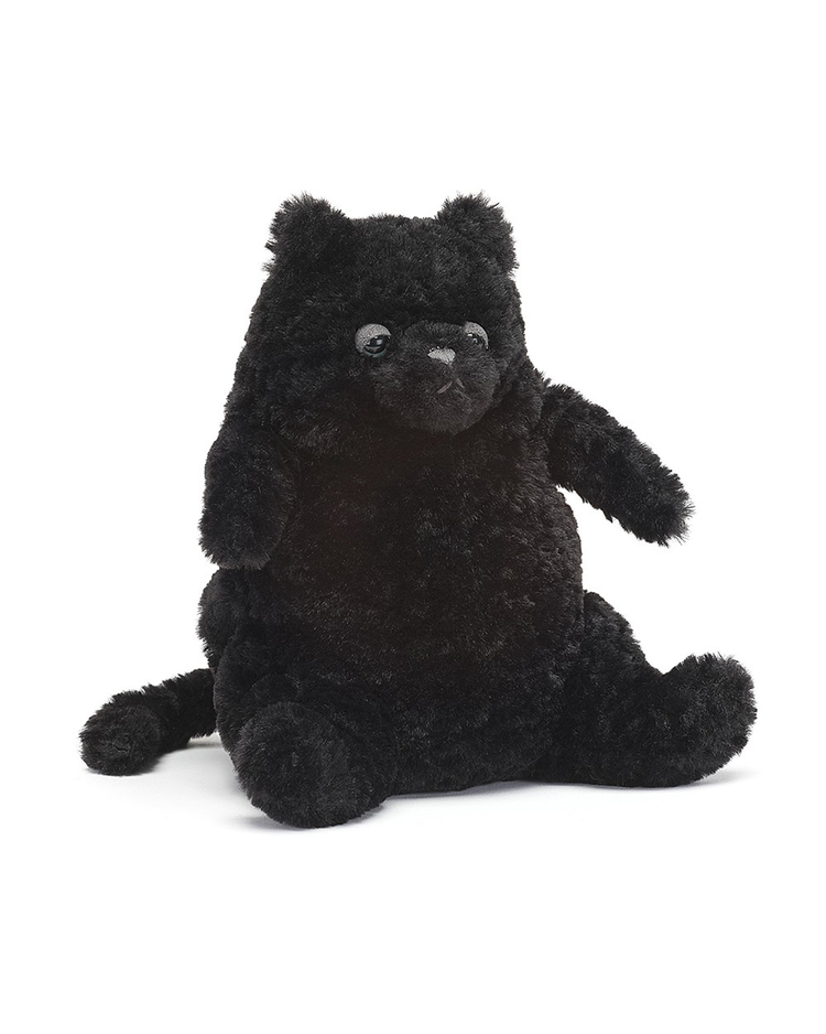 Little jellycat play amore cat black small