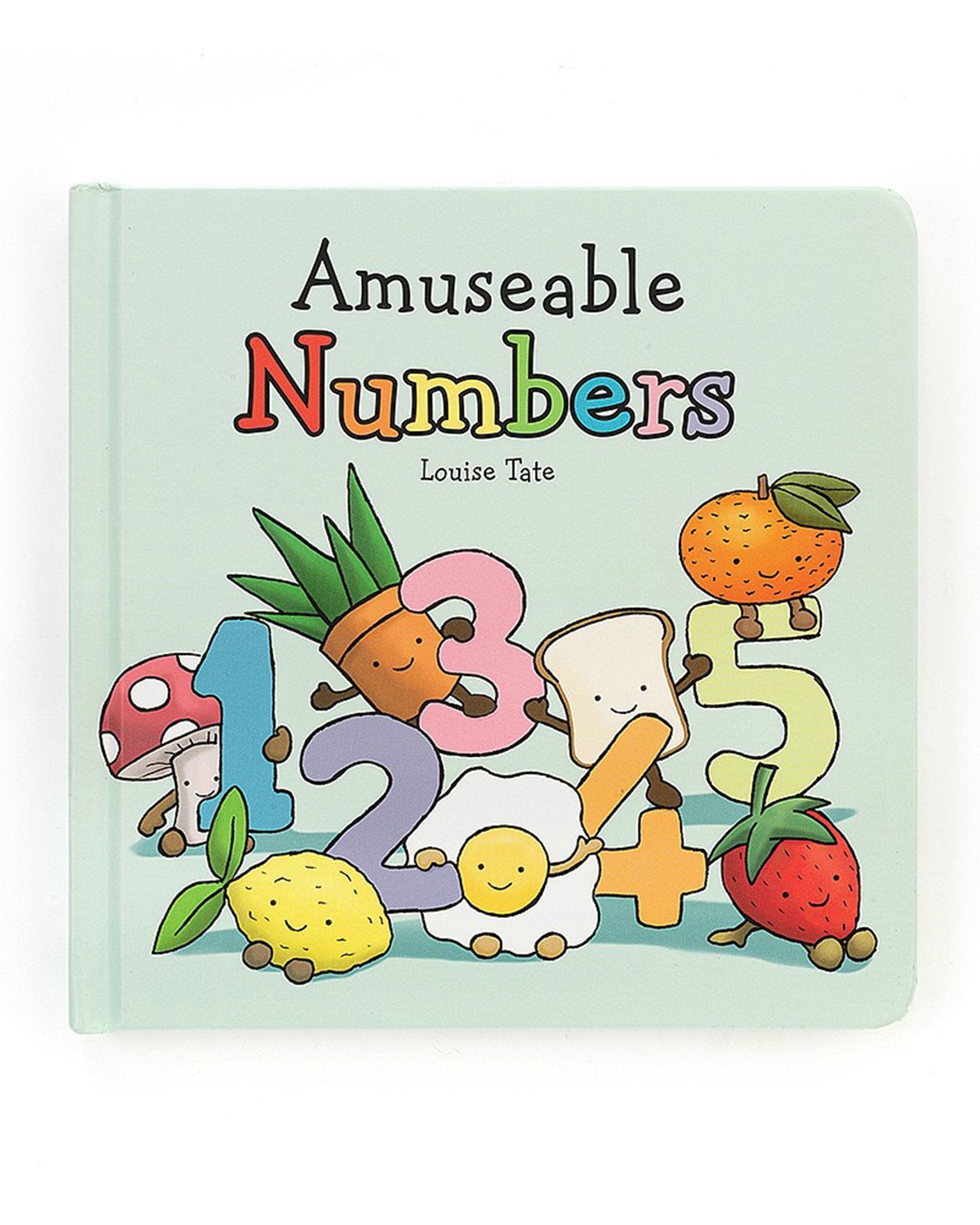 Little jellycat play amuseable numbers book