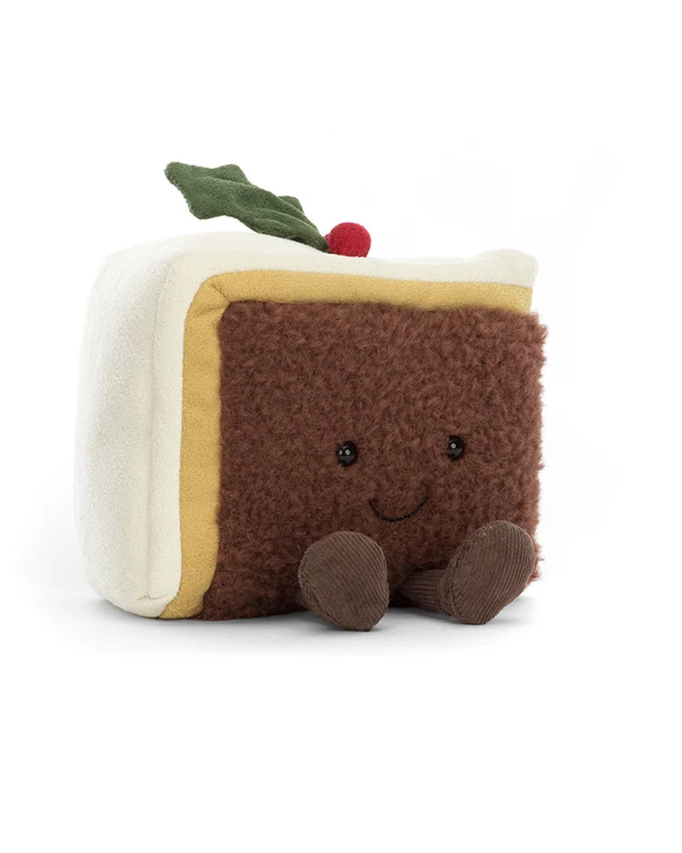 Little jellycat play amuseable slice of christmas cake