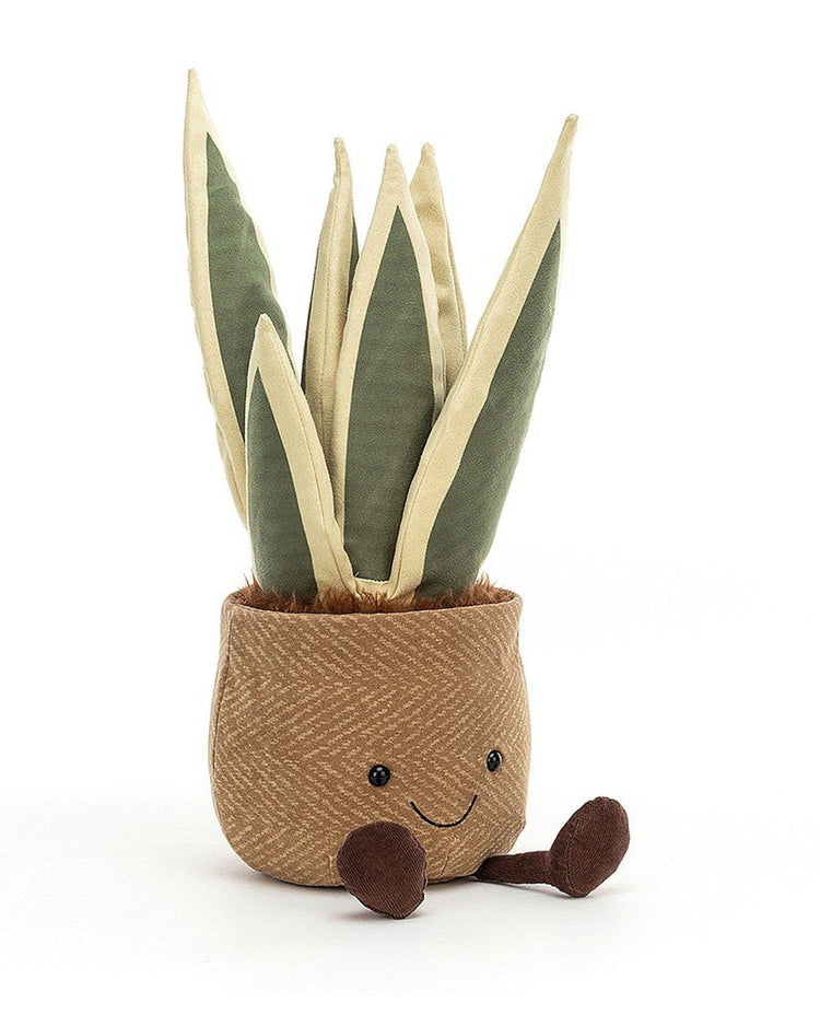 Little jellycat play amuseable snake plant