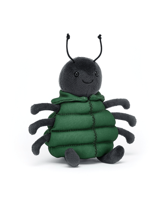 Little jellycat play anoraknid black spider