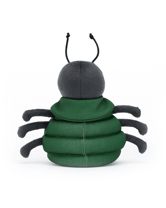 Little jellycat play anoraknid black spider