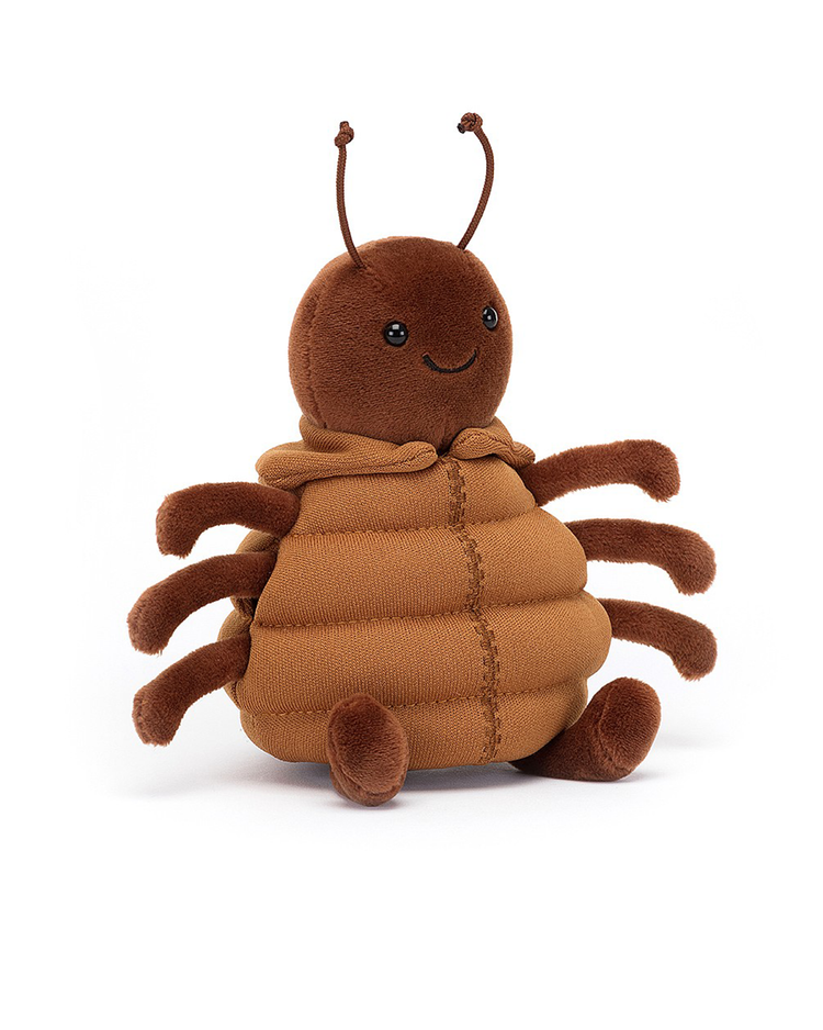 Little jellycat play anoraknid brown spider