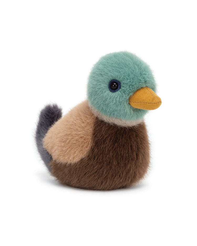 Little jellycat play birdling mallard