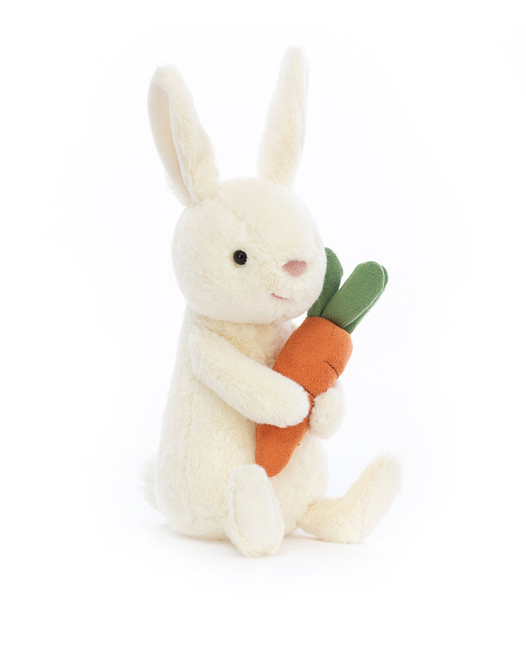 Little jellycat play bobbi bunny with carrot