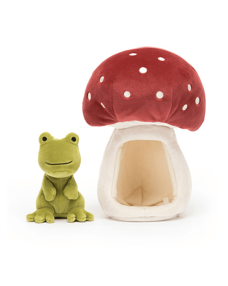 Little jellycat play forest fauna frog