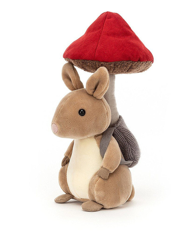 Little jellycat play fungi forager bunny