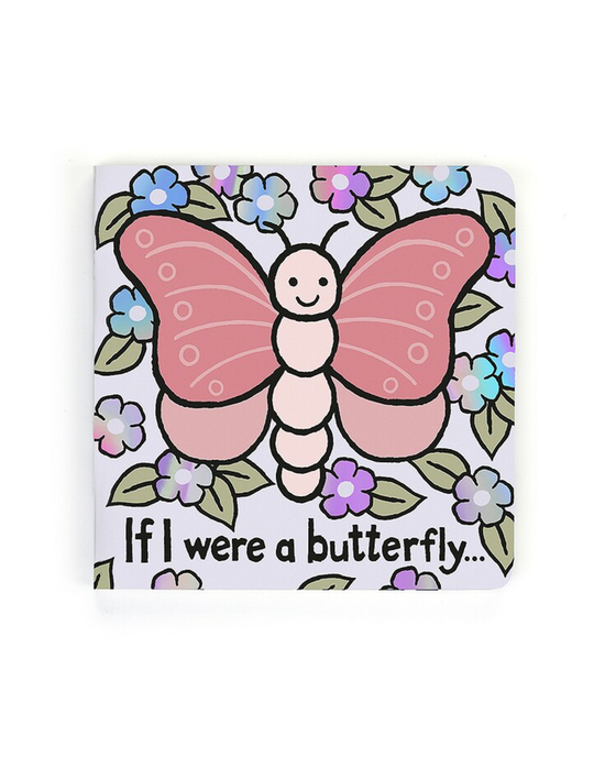 Little jellycat play if i were a butterfly book