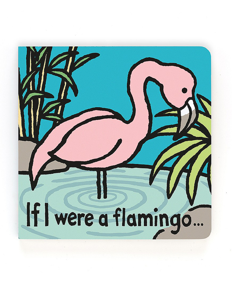 Little jellycat play if i were a flamingo book