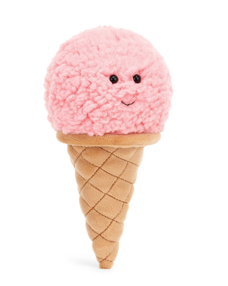 Little jellycat play irresistible ice cream strawberry