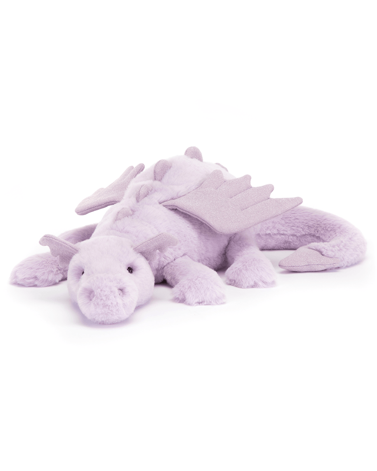 Little jellycat play lavender dragon