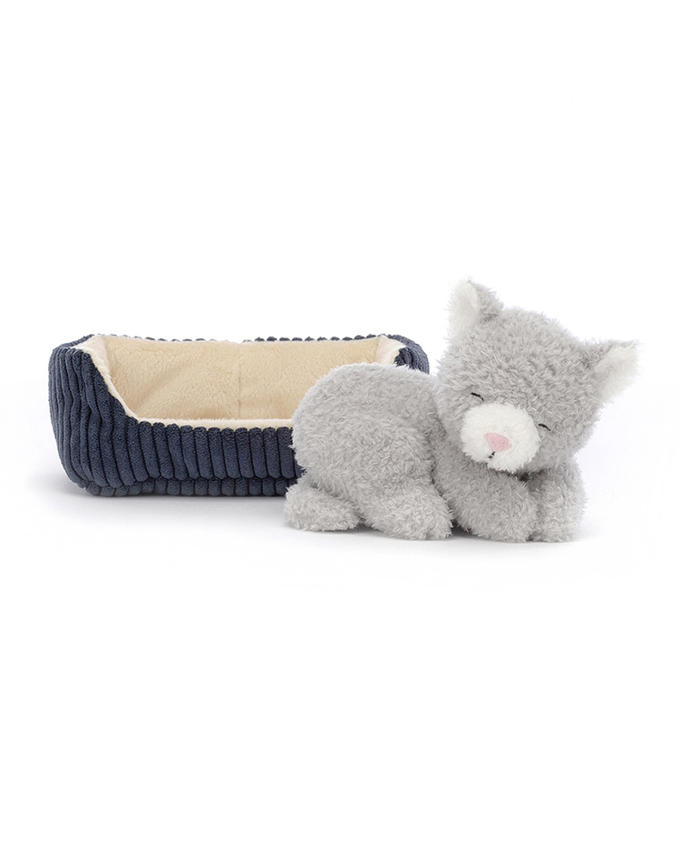 Little jellycat play napping nipper cat