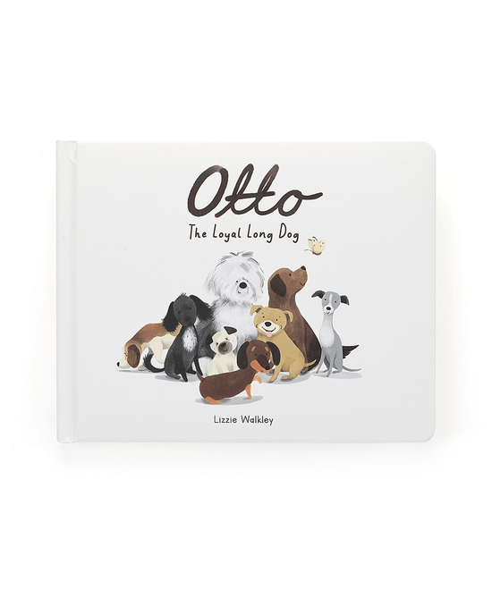 Little jellycat play otto the loyal long dog book