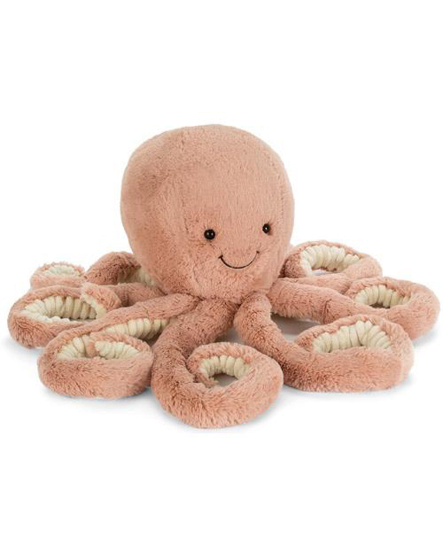Little jellycat play really big odell octopus