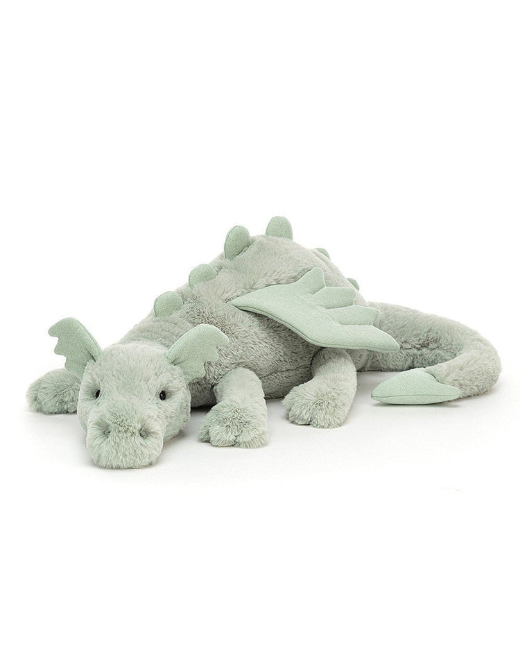 Little jellycat play sage dragon huge