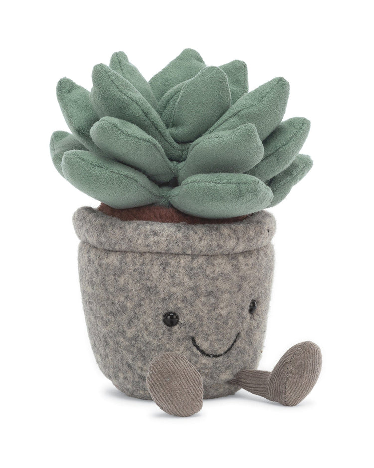 Little jellycat play silly succulent azulita