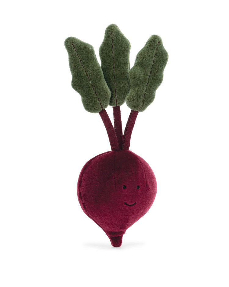 Little jellycat play vivacious vegetable beetroot