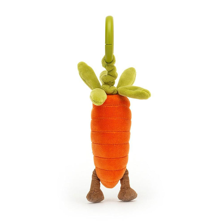 Little jellycat play vivacious vegetable carrot jitter