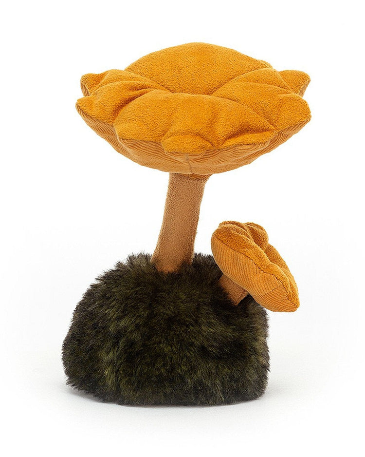 Little jellycat play wild nature chanterelle mushroom