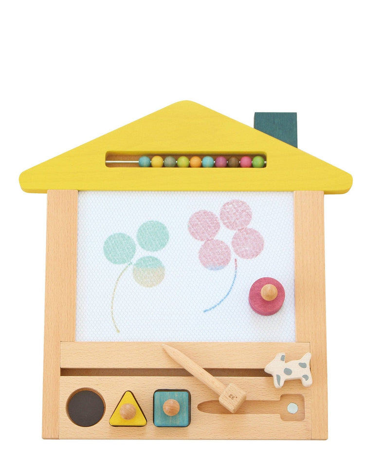 Little kiko+ and gg* play oekaki house magic dog drawing board