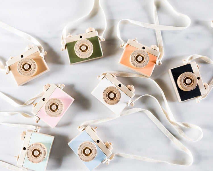 Little little rose & co. play classic camera in moss