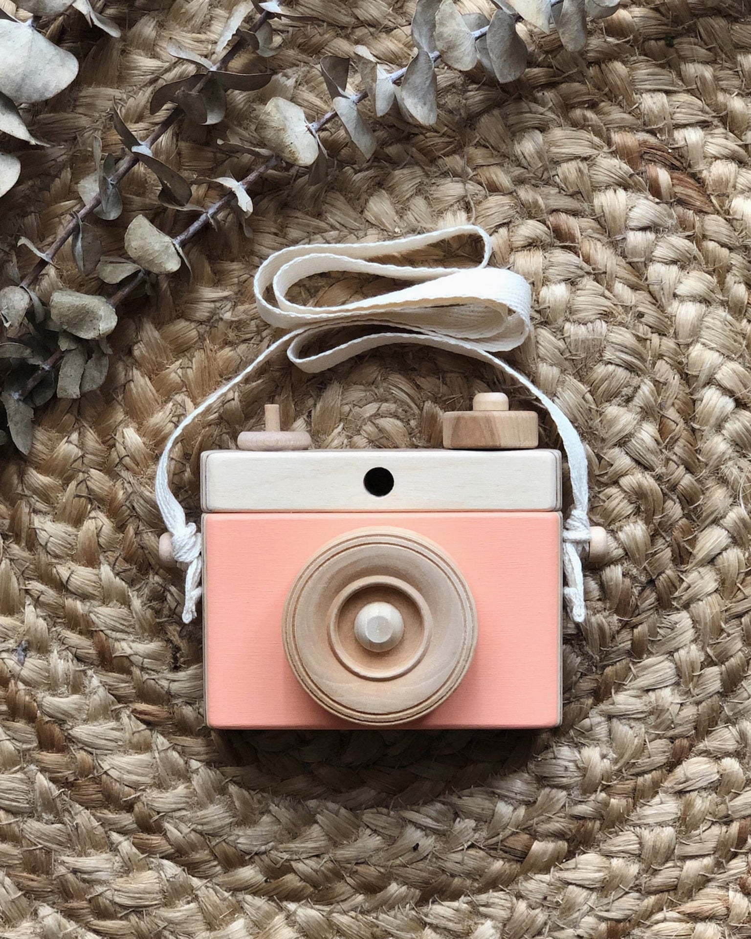 Little little rose & co. play classic camera - peach